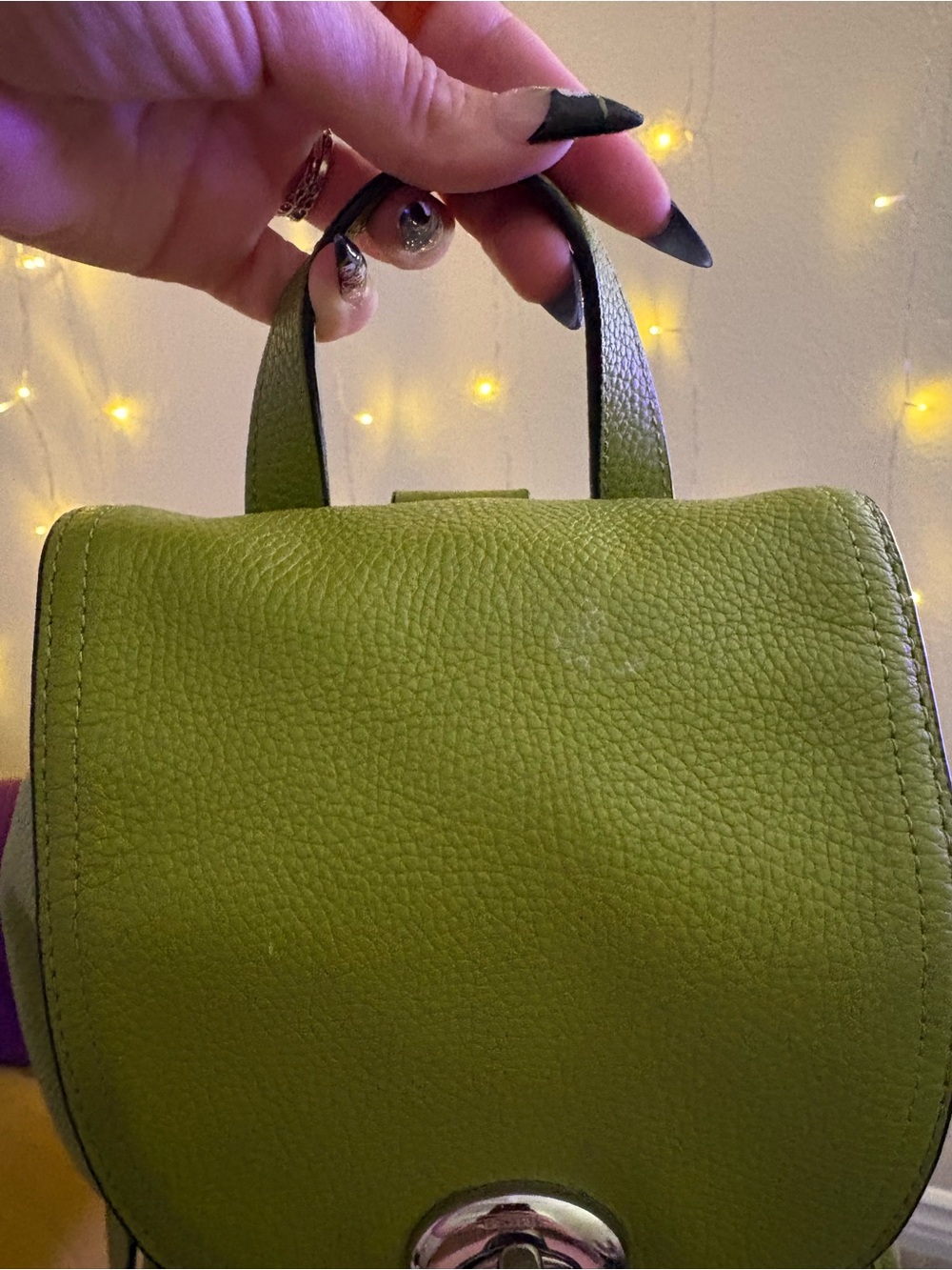 Coach mini turnlock backpack - Picture 6 of 7